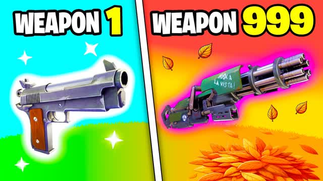 GUN GAME IN THE ISLAND 🔫