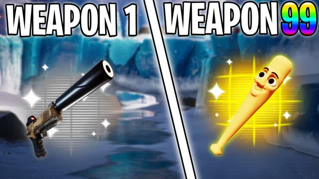 SNOWY GUN GAME!!! FREE FOR ALL!!!