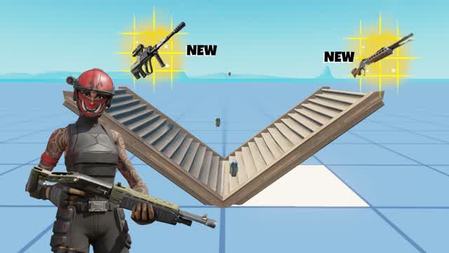Slaughty's 1v1 Default Map *NEW WEAPONS*