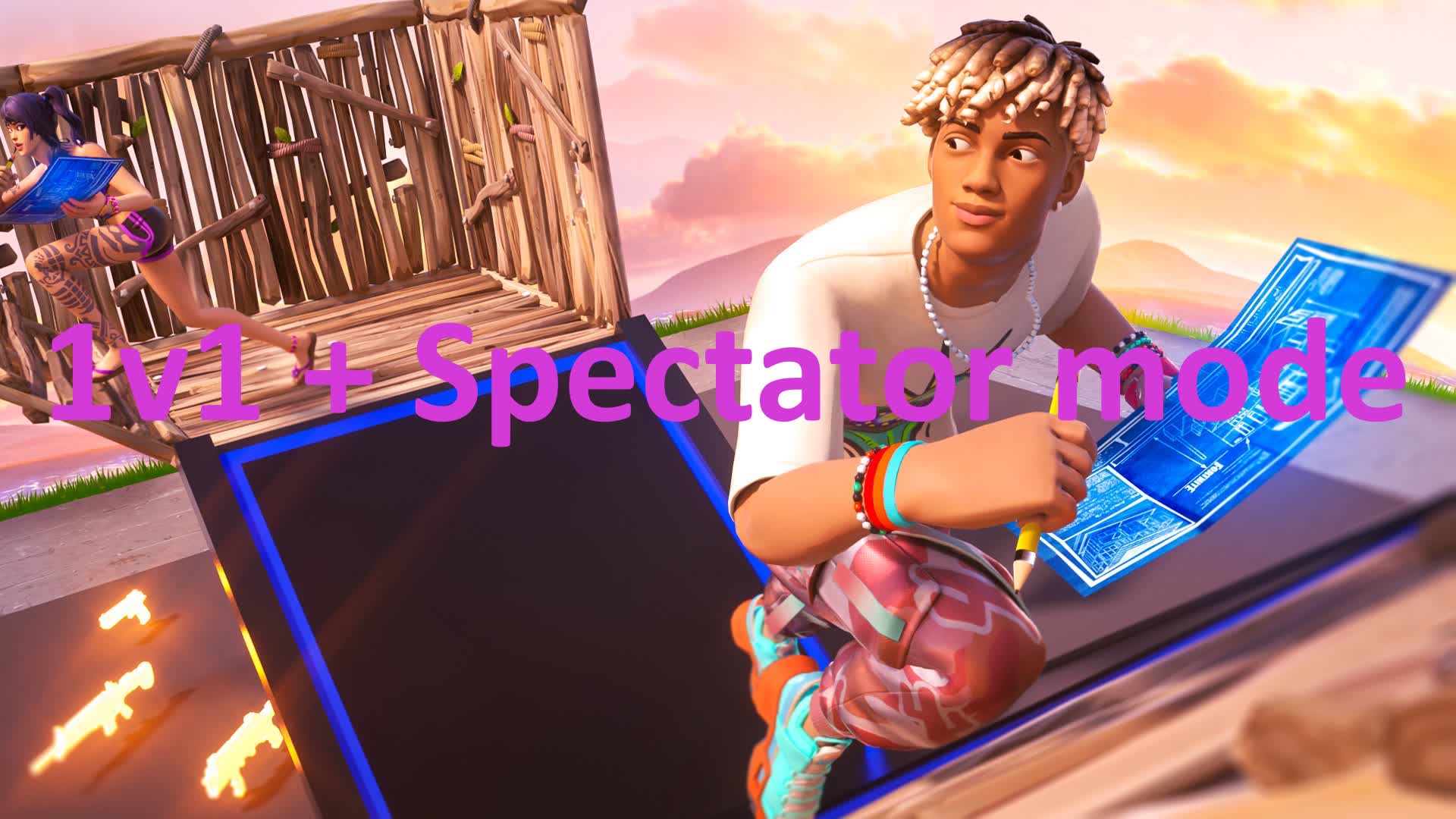 PTRS 1v1 Build Fight +Spectator Mode