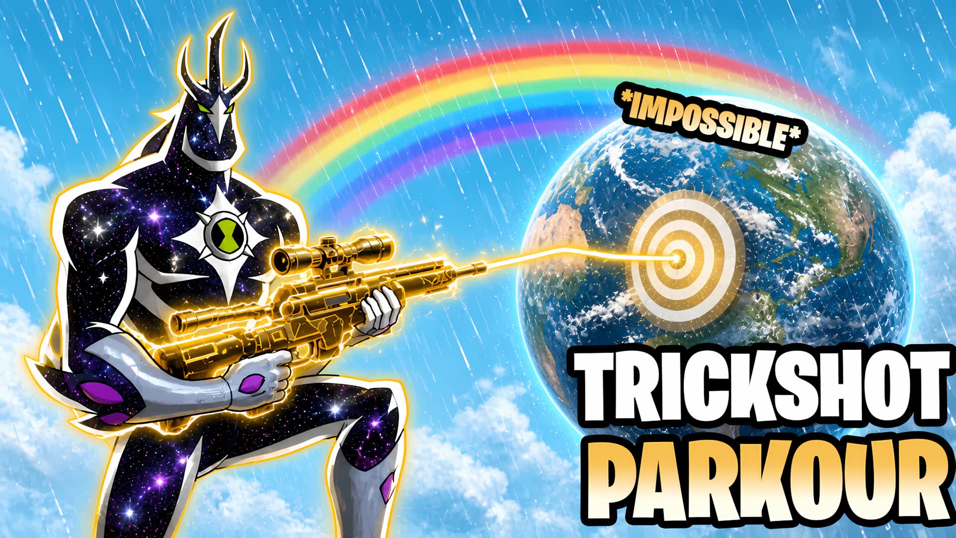 BRAINROT🔥TRICKSHOT PARKOUR🎯+100 LEVELS