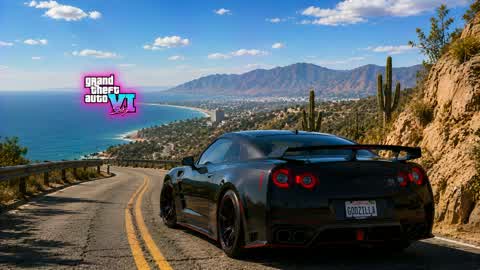 GTA VI 🌴 GRAND DRIVE AUTO VI GTA6 BRIDGE