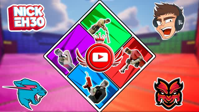 Capture 1 – YouTuber Red VS Blue VS Green VS Purple