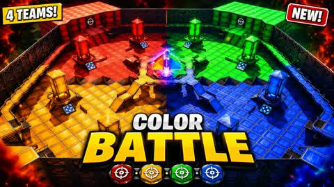 COLOR BATTLE 🔴🟢🔵🟡