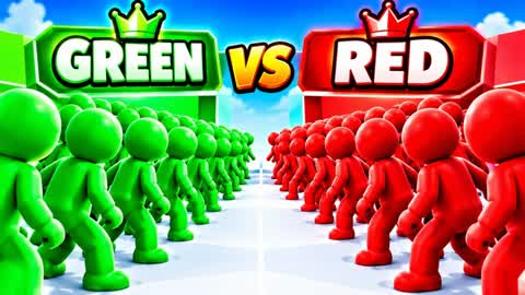 MEGA RED VS GREEN