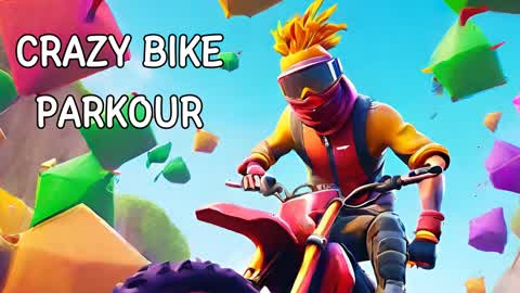 CRAZY BIKE PARKOUR BIKE OBBY!!!
