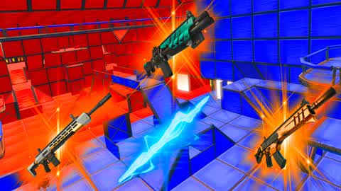 RED 🥵🔥❗ VS BLUE 🥶💙 ZERO BUILD ❌🛠️