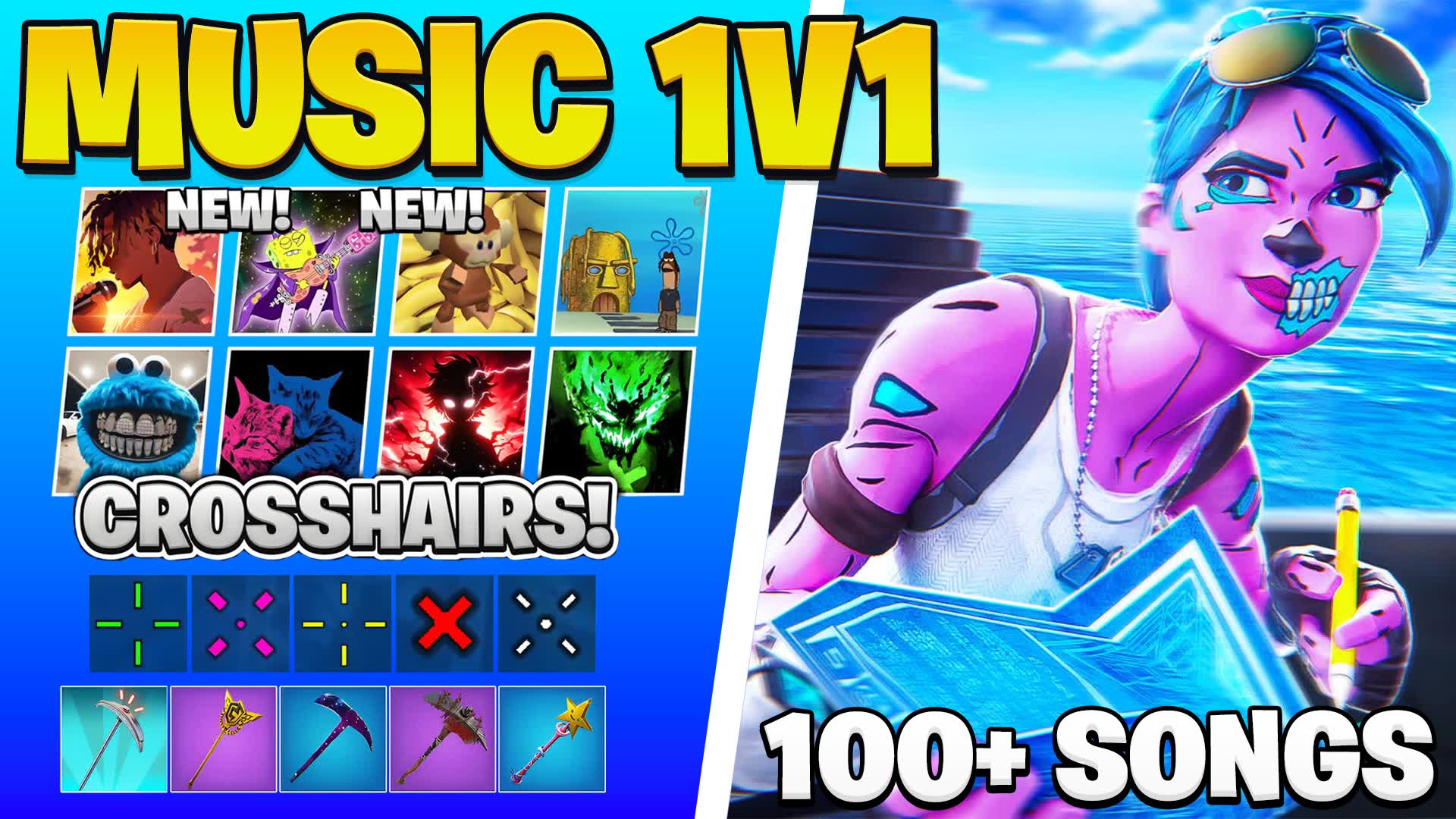 ✨ Best Music 1v1🎶[100+ Songs] PVP FUN😋
