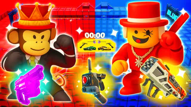 SUPER CRAZY HUNT3RS N7👹RED VS BLUE 🔴🔵