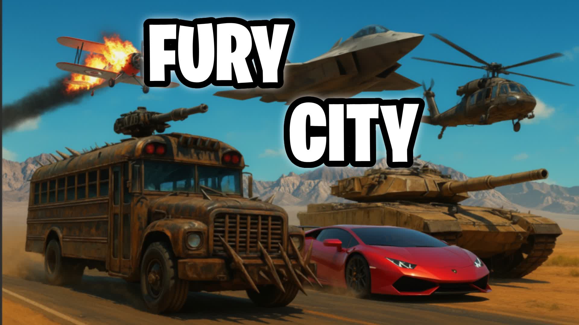 💥FURY CITY🏙️DRIVE FFA💎 3737-4231-7785 by mayfreya - Fortnite