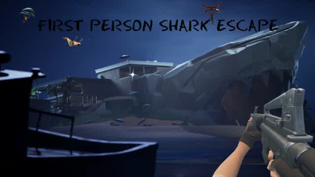 🔫🥇POV SHARK ESCAPE RANKED🦈🐉