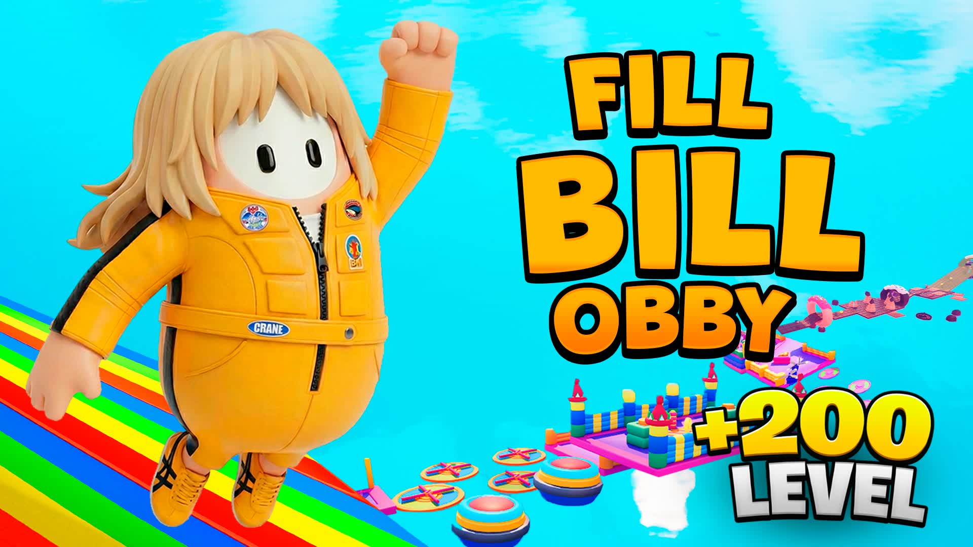 FILL BILL OBBY PARKOUR 200+