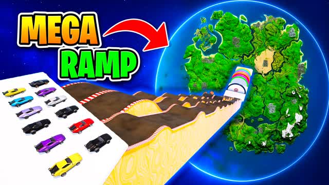 MEGA CARS SUPER RAMP