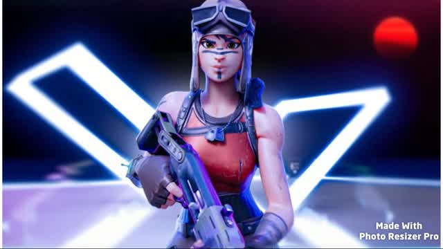 1V1 basic black end blue