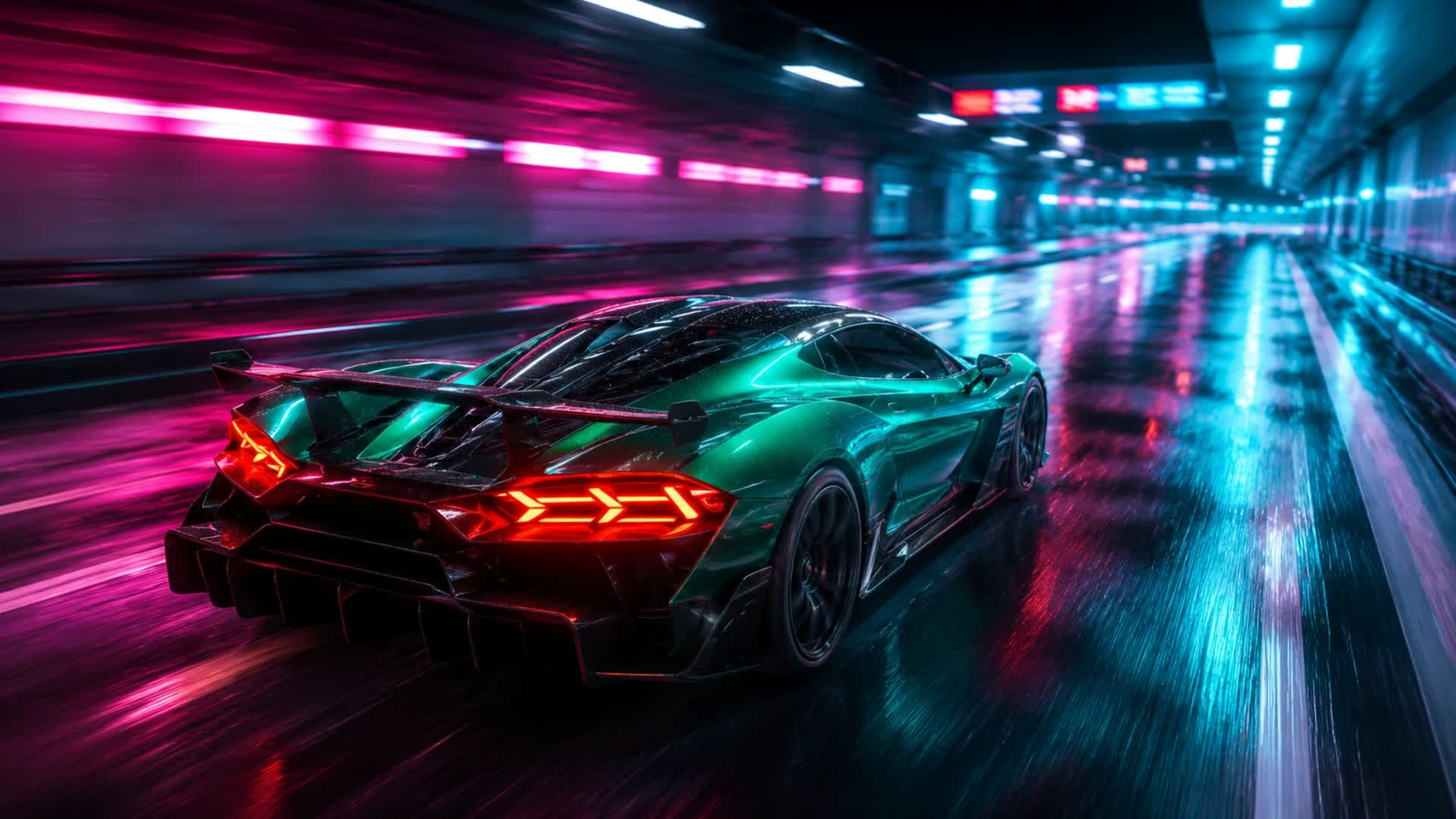 🚗 NEONWAVE CITY CAR DRIVE 🚗