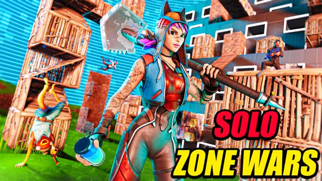 The CRAZY 🤪 SOLO ZONE WARS🤡🔫