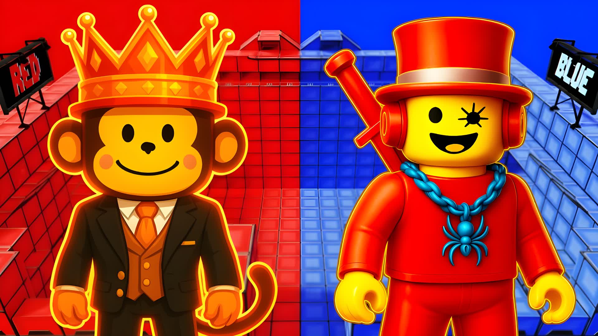 RED VS BLUE 🔴🔵 OWO