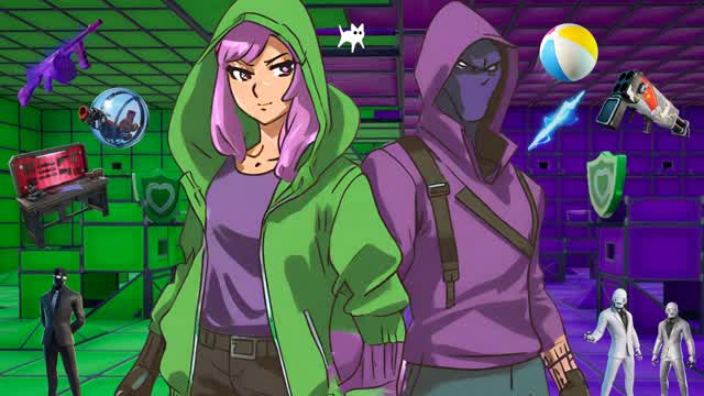 PURPLE VS. GREEN RUMBLE đđ