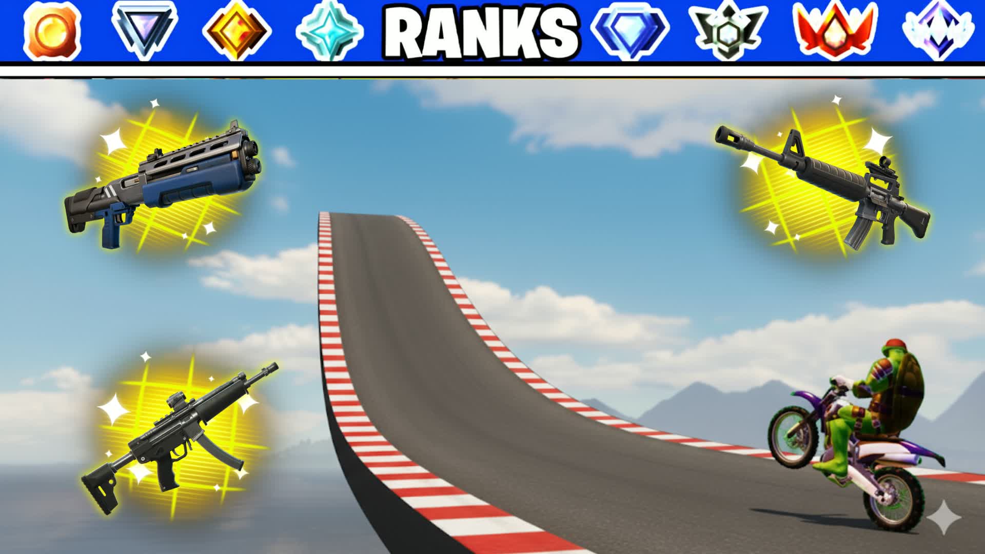 💥 SUPER RANKED TMNT RAMP 💥