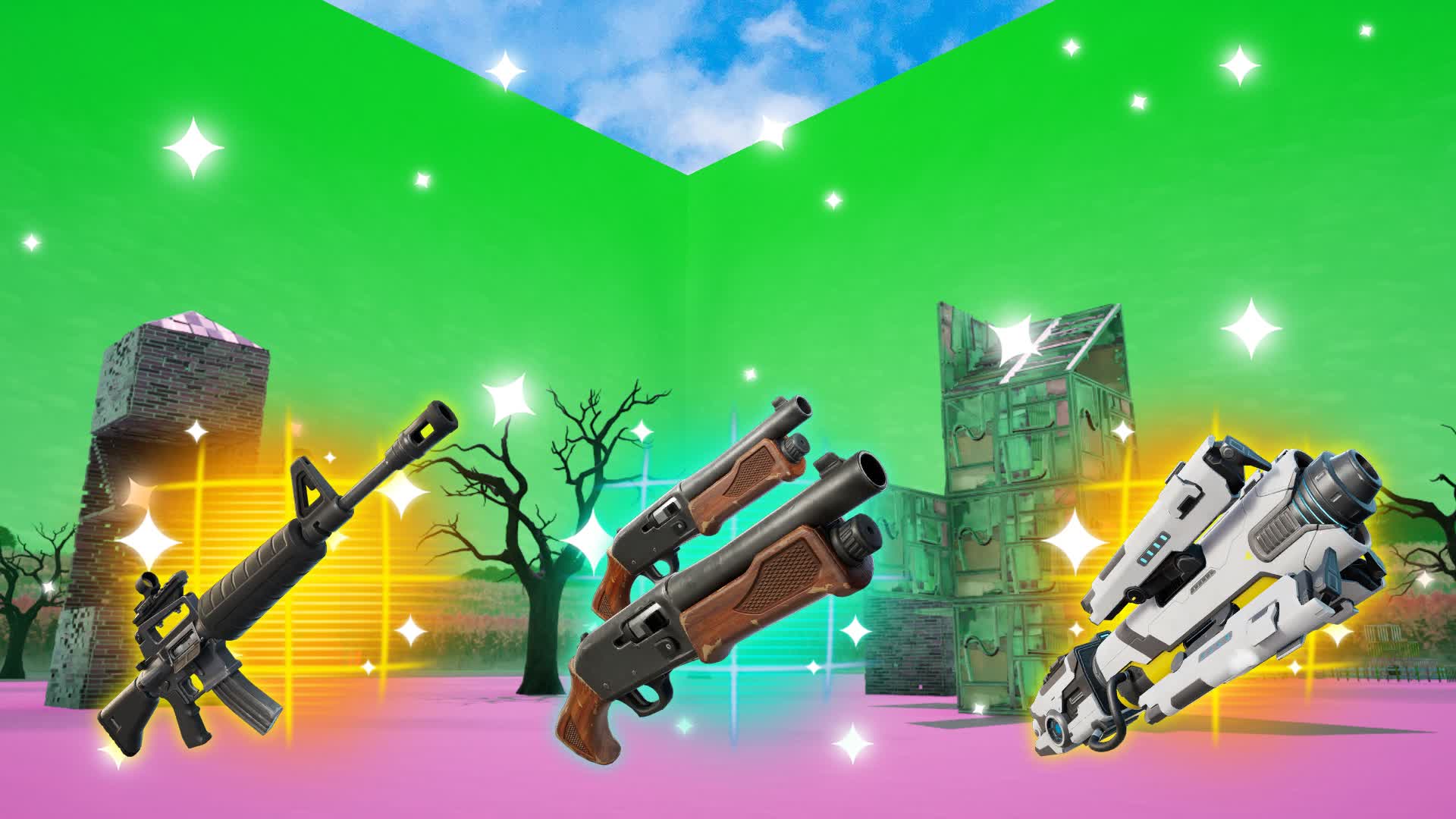 1v1  Squid Game Free For All All Weapons