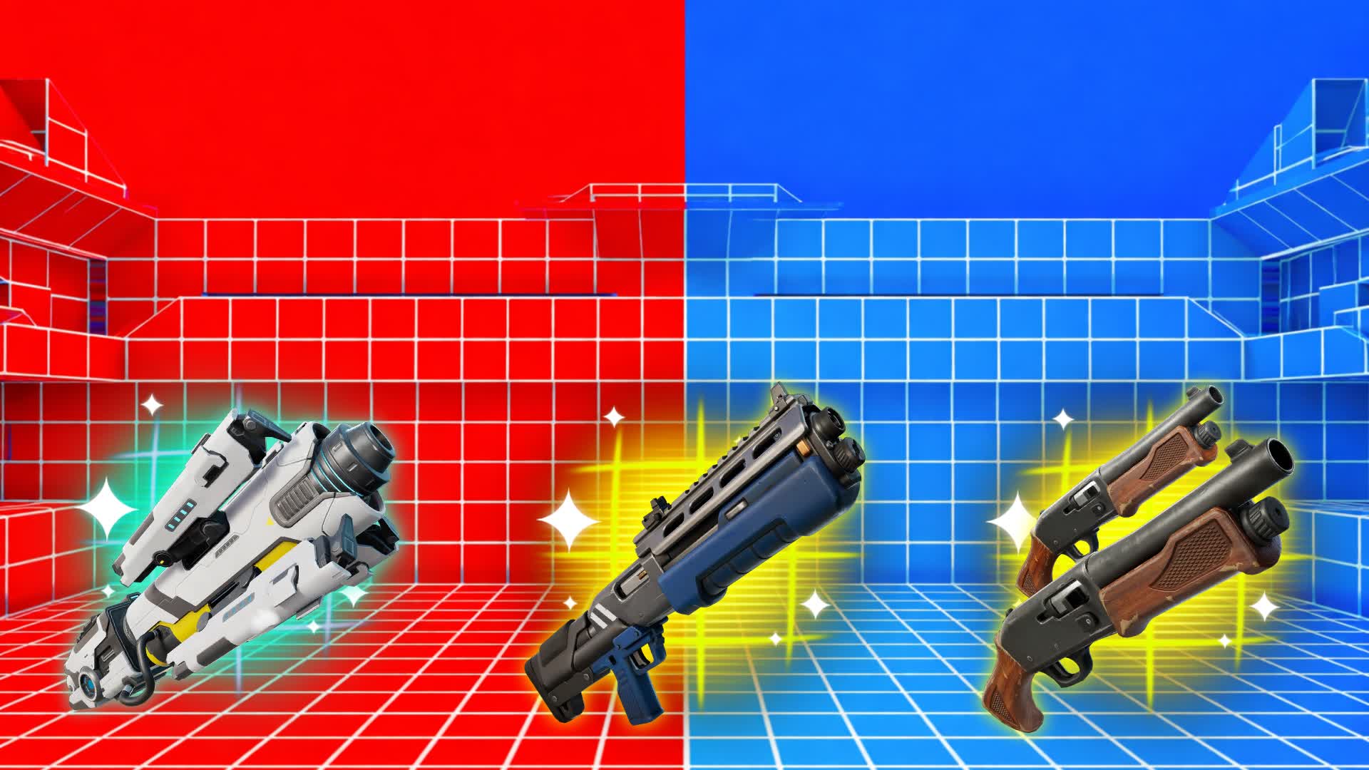 CRAZY RED VS BLUE 🔴🔵 HUNTER