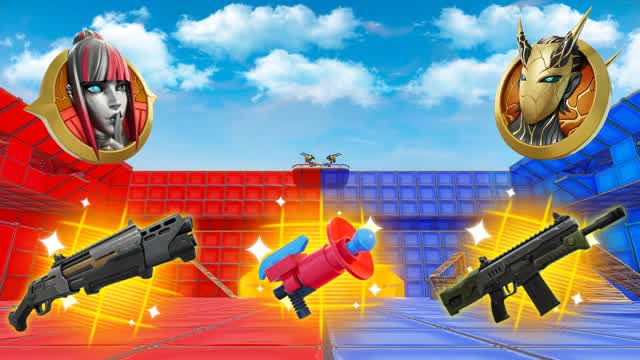 EVERY GUN RED VS BLUE🔵🔴(PVP)