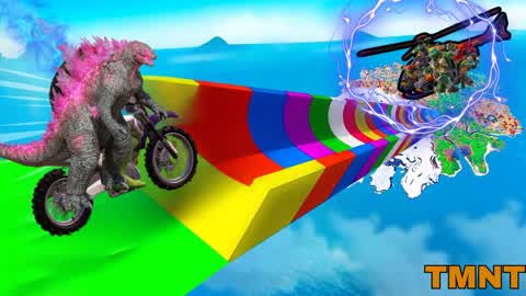 TMNT ULTRA RAMP GODZILLA FFA *CH6 & OG*