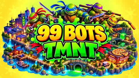 99 BOTS TMNT 🐢 PVP FFA 🔥 CARS & WEPONS