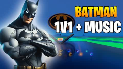 BATMAN 1V1 MAP + MUSIC 🎵🦇