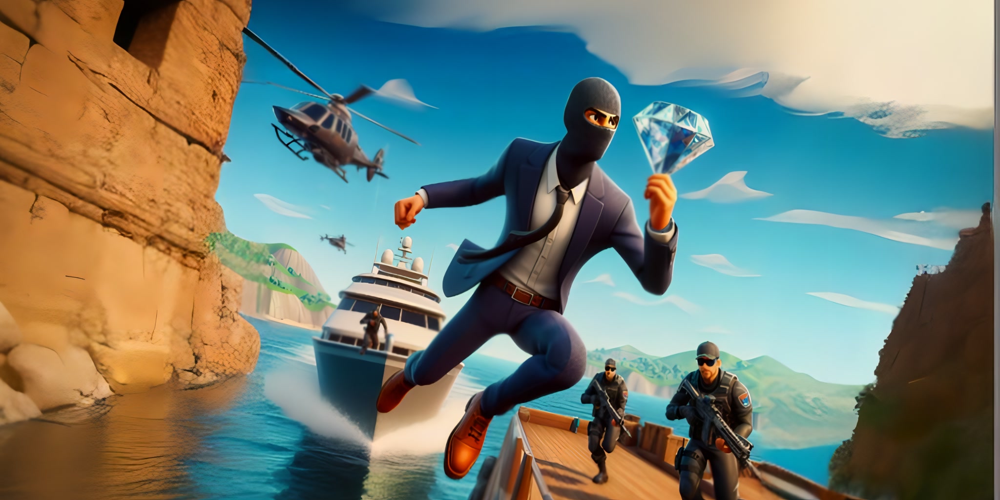 THE YACHT - DIAMOND HEIST💎