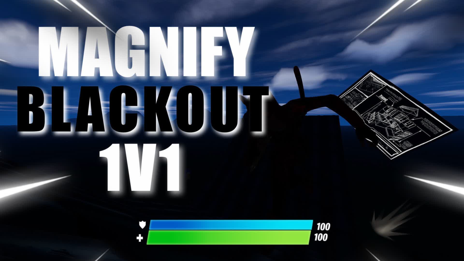 Magnify Blackout 1v1マップ