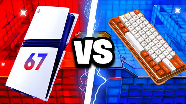 CRAZY SWITCH VS PC RED VS BLUE 🔴🔵 1596-6326-0626 by euw