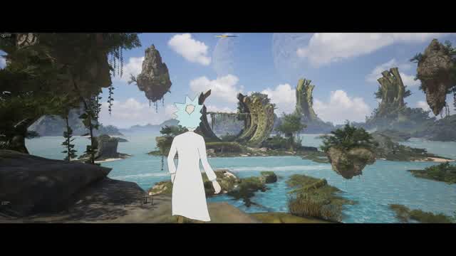 Water Cliff Art
