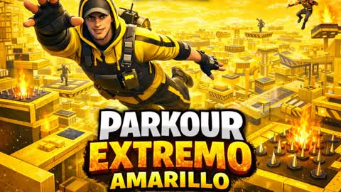 Parkour extremo amarillo