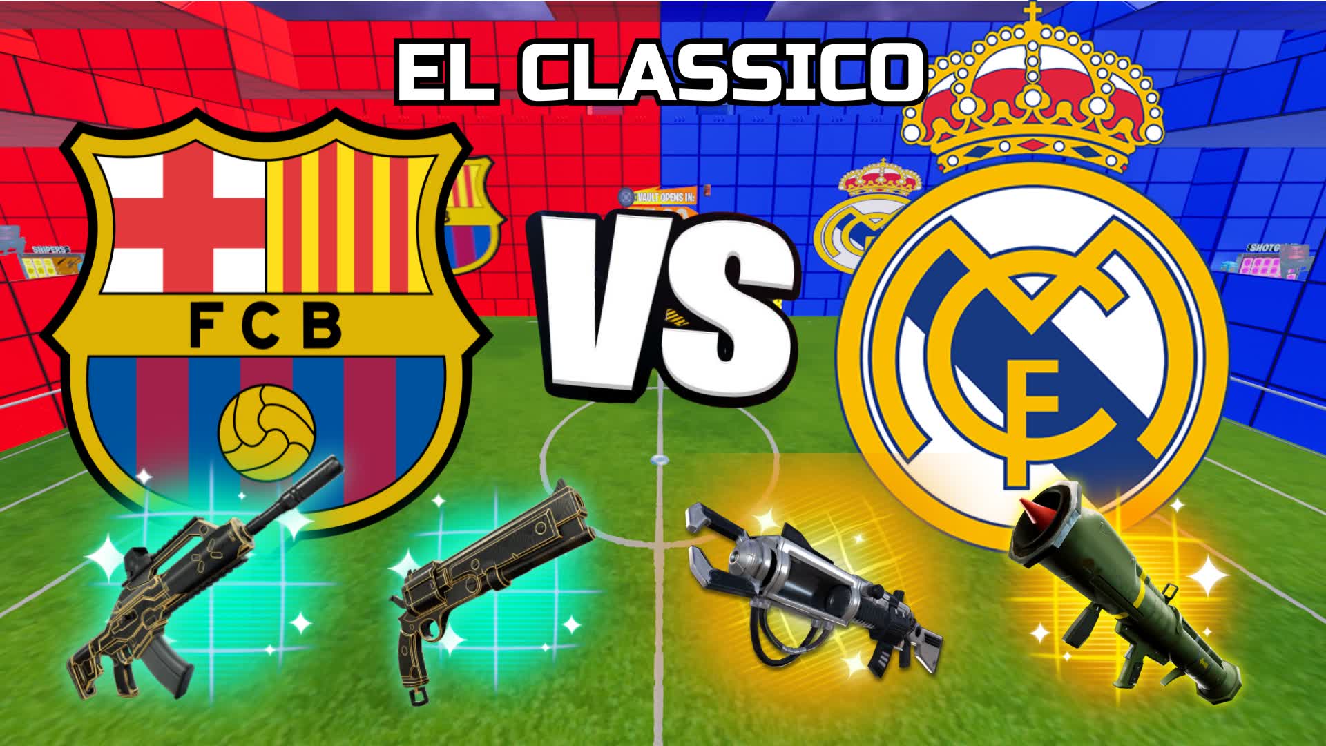 REAL VS BARCA RED VS BLUE π΄π΅
