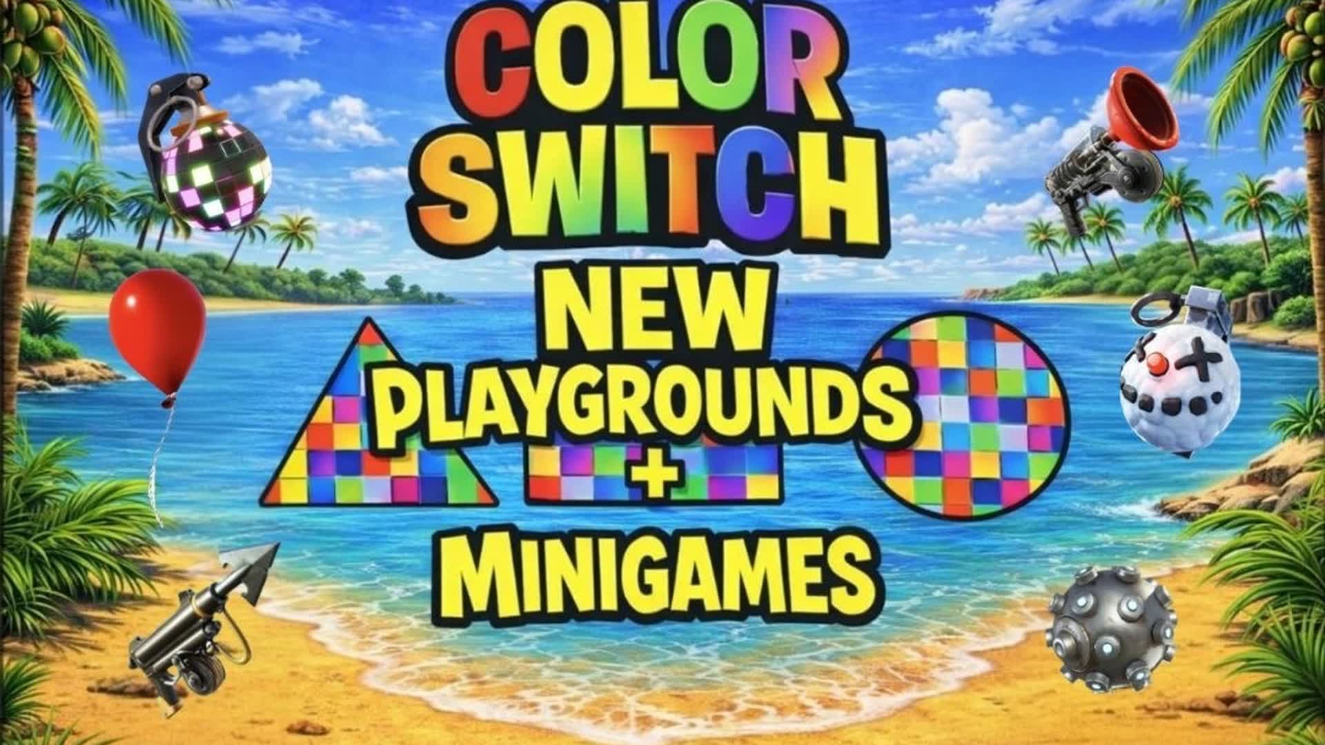 🌈色の切り替えミニゲーム🎮