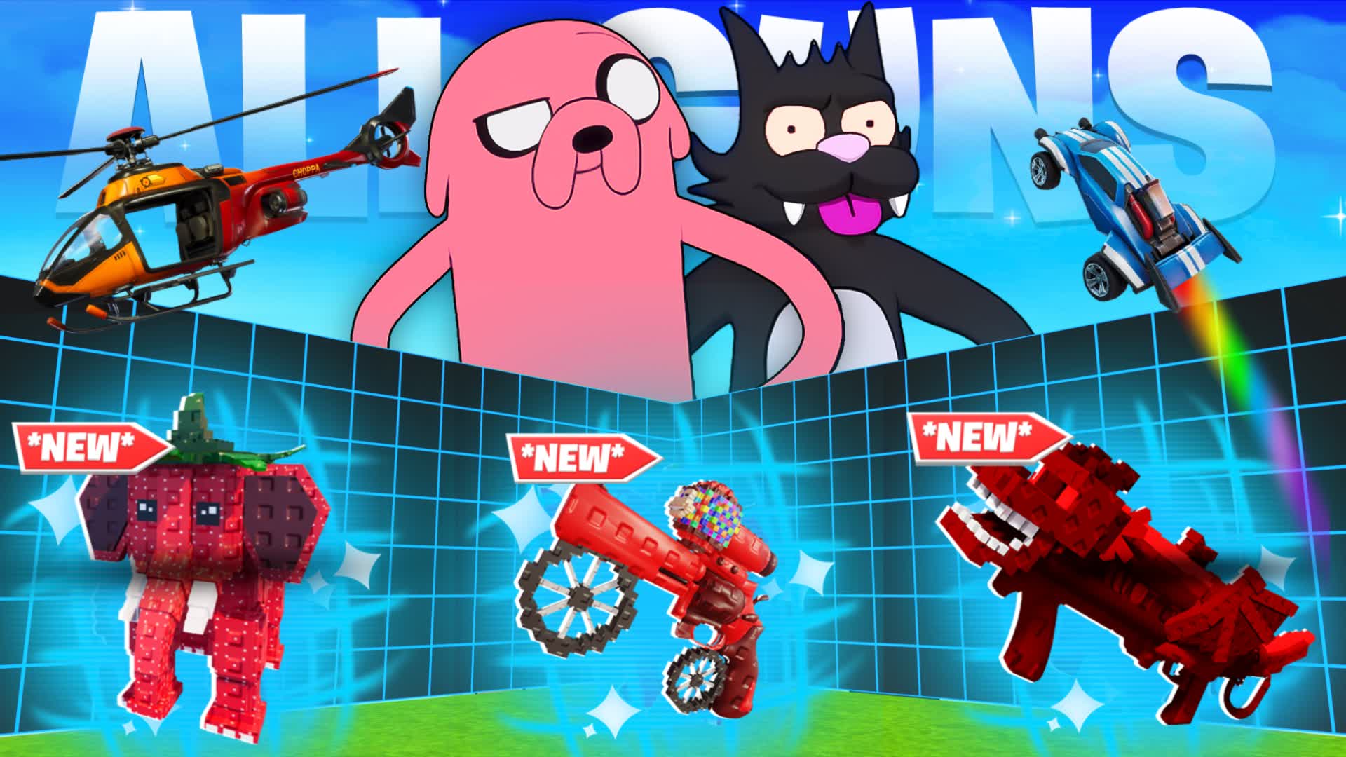 INFINITY 1V1 FFA - ALL GUNS & RIDES