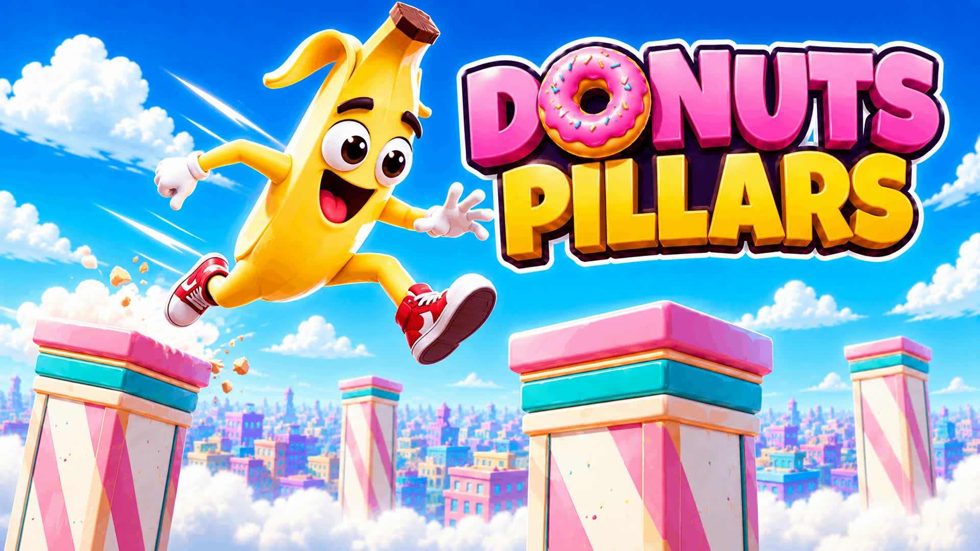 DONUTS PILLARS — Fortnite island 0950-3018-4311 by Nova_ris