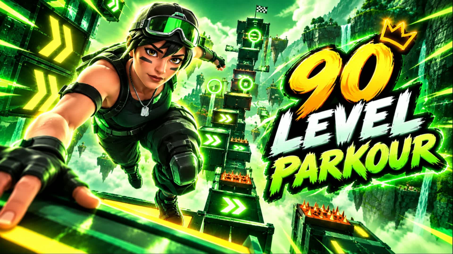 ✨ EASY  PARKOUR 90+ ✨