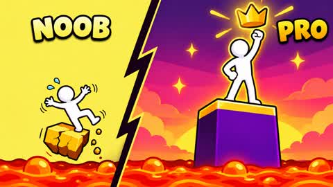 NOOB TO PRO DEATHRUN 🎮 RANK UP TO GOD