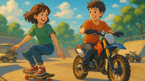 🎵🚲 Summer Park Nostalgia 🚲🎵