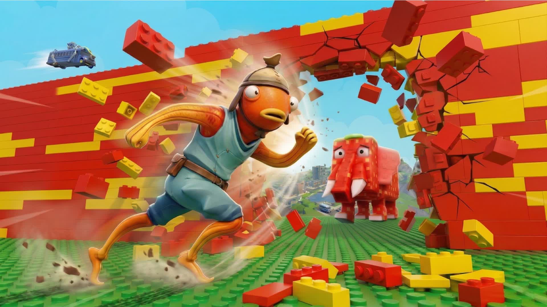 壁をパンチしてゾンビブネを叩き落そう！