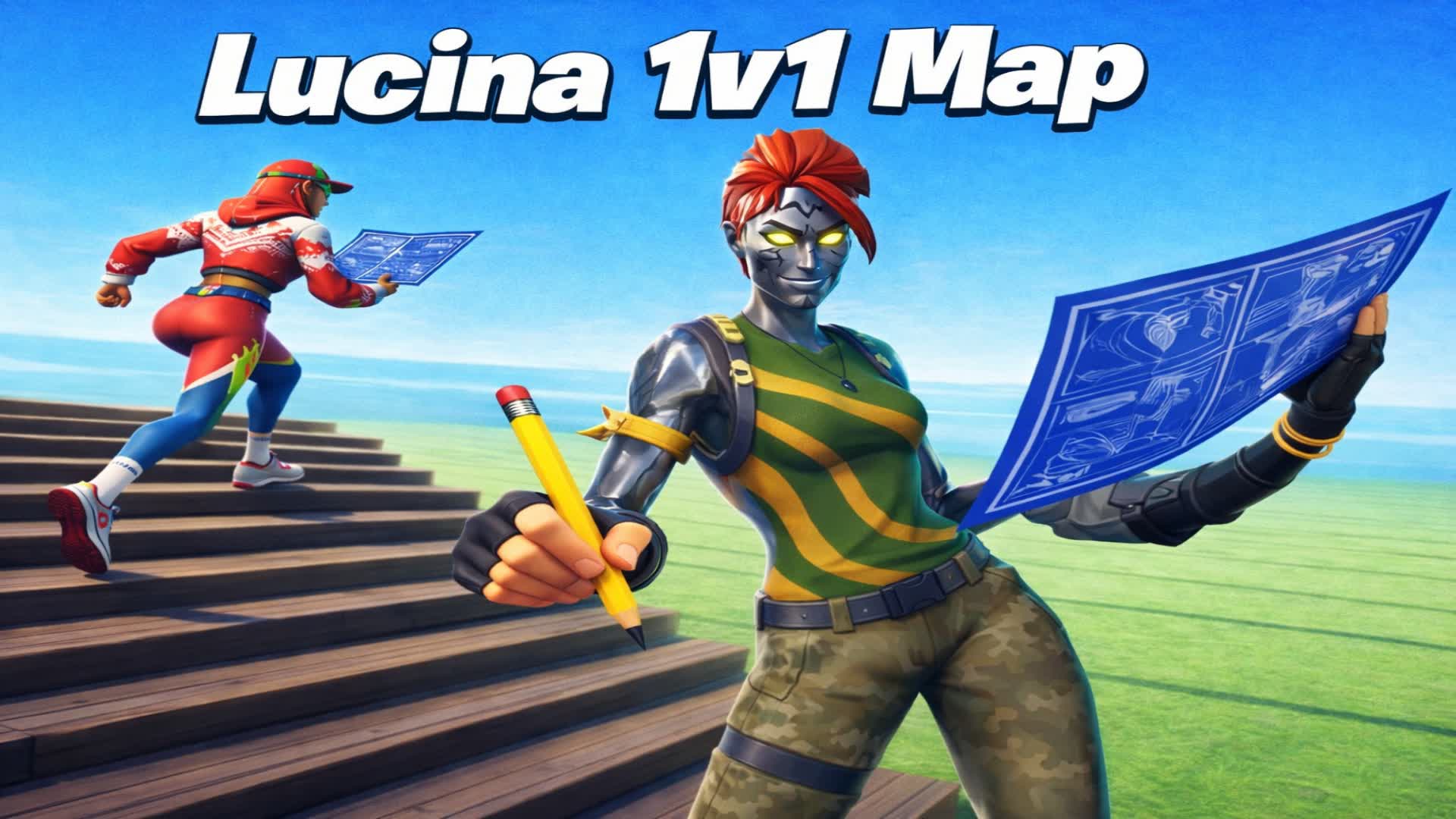 ルキナの1v1マップ