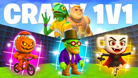 CRAZY 1V1 FFA - ALL GUNS & RIDES