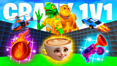 CRAZY 1V1 FFA - ALL GUNS & RIDES