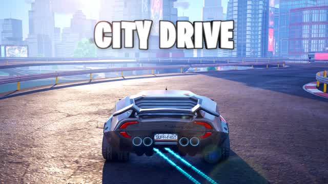 THE CITY DRIVING CARS💯