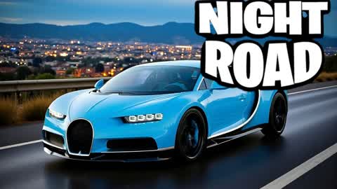 AIRPORT NIGHT ROAD 🌄