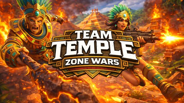 TEAM TEMPLE ZONE WARS 🗿 2v2