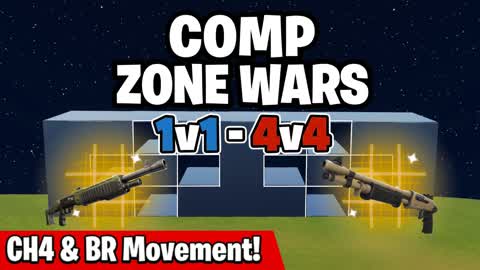 COMP ZONEWARS (1V1 TO 4V4)