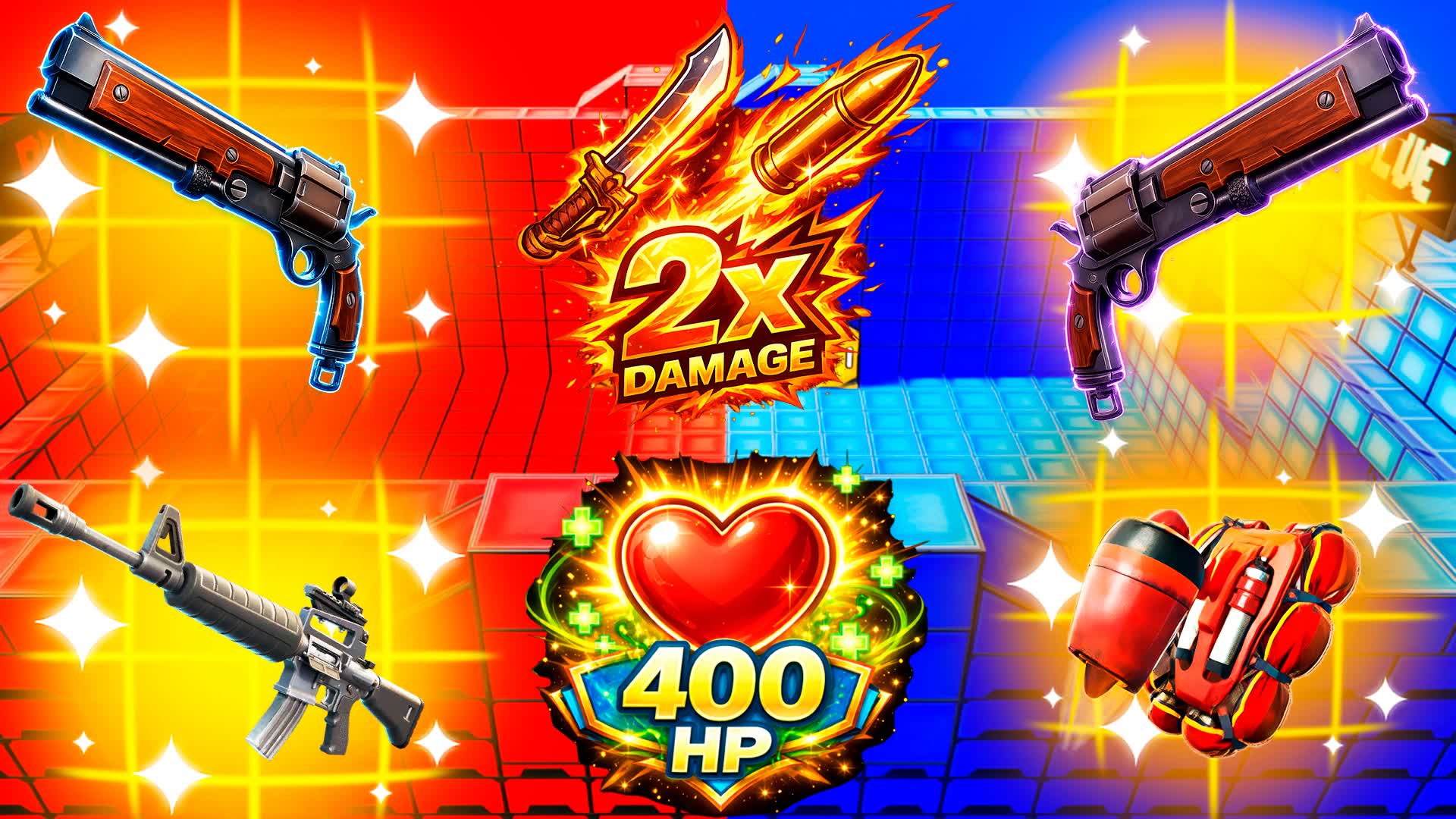 🔵 BLUE VS RED 🔴 POWER FIGHT